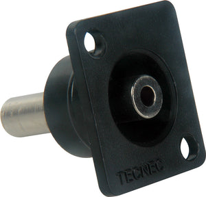 Tecnec RE-MFSBL Recessed Mini Female Stereo Feed-Thru Chassis Mount