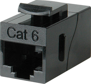 TecNec CAT-6 RJ45 8 Conductor Modular Female-Female Feedthru Coupler