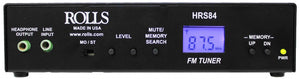 Rolls HRS84 FM Digital Tuner with XLR outputs