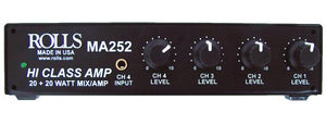 Rolls MA252 Stereo 20w/ch Class D Mixer Amp