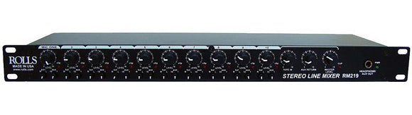 Rolls RM219 Stereo Line Mixer