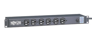 6 Rear Outlet Power Strip 15ft Cord