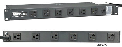 Tripplite RS1215-20 20 Amp 12 Outlet Rackmount Power Strip with 15 Ft. Cord