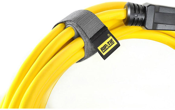 Rip-Tie CableWrap 1x14 Grey 100 Pk