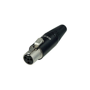 Neutrik RT4FC-B REAN TINY 4-Pole XLR Cable Connector