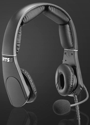 RTS MH-402 Dual-Sided Premium Lightweight Headset with ANR A5F Connector