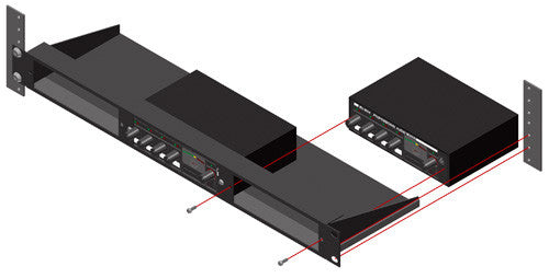 RDL RU-RA3HD 19in Rack Mount for 3 Rack-Up or Max Rack-Up Products