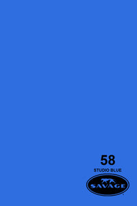 Savage 58-50 - Seamless Paper - 107in x 50Yds - Studio Blue