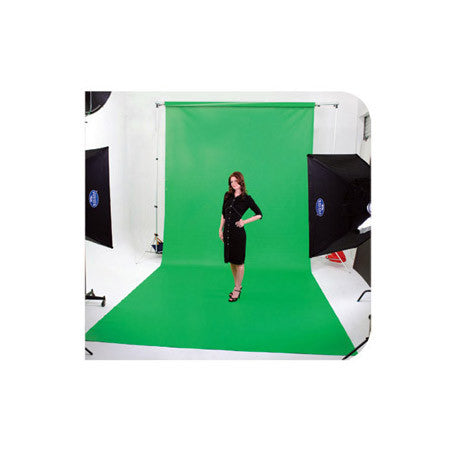 Savage V46-0910 Chroma Green 9 x 10FT Infinity Vinyl Background