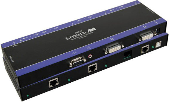 SmartAVI DVX-2PS 2 DVI-D/USB/Stereo Audio and RS232 Extender