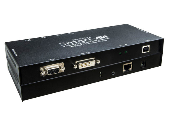 SmartAVI SDX-Plus-S DVI-D + USB + RS232 + IR Over Single CAT5 Extender