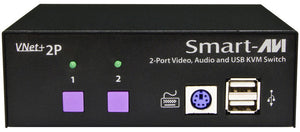 SmartAVI VNET+2PS 2x1 WUXGA USB and Audio Switch