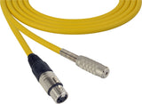 Canare Star-Quad Cable XLR Female to 3.5mm TS Female 1.5 Foot