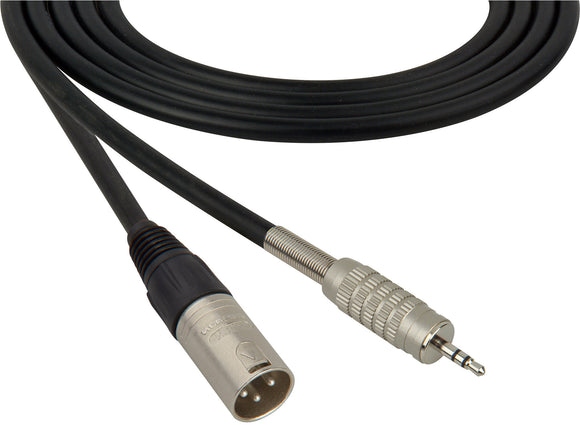 Canare Star-Quad Microphone Cable XLR Male to 3.5mm TRS Male 3FT (Multiple Colors)