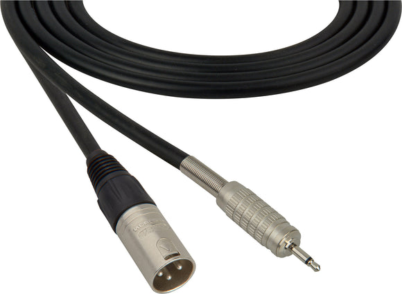 Canare Star-Quad Microphone Cable XLR Male to 3.5mm TS Male 6FT (Multiple Colors)