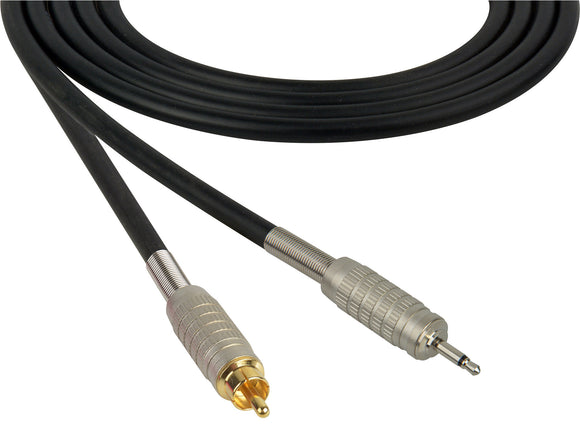 Canare Star-Quad Microphone Cable 3.5mm TS Male to RCA Male 6FT (Multiple Colors)