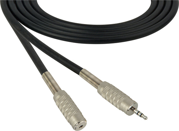 Canare Star-Quad Microphone Cable 3.5mm TRS Male to Female 10FT (Multiple Colors)