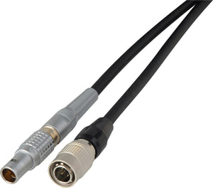 Sound Devices Power Cable -Hirose HR 4P to Lemo 4P - 1 Foot