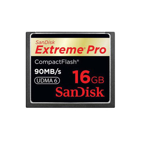 SanDisk SDCFXP-016G-A91 16GB Extreme Pro CompactFlash (CF) Card