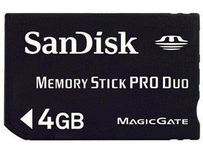 SanDisk 4GB Memory Stick PRO Duo