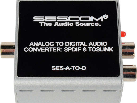 Sescom SES-A-TO-D Analog to Digital Audio Converter