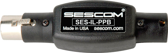 Sescom SES-IL-PPB XLR Inline Phantom Power Blocker