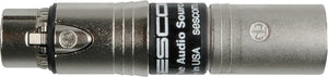 Sescom SES-INLINE-EMCF Inline RF Filter XLR Male to Neutrik EMC Female Grnd Lift