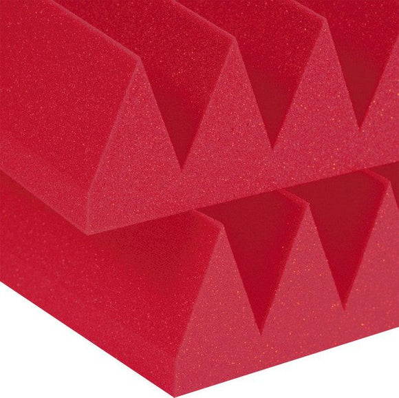 Auralex - 4 Inch Studiofoam Wedge- Red