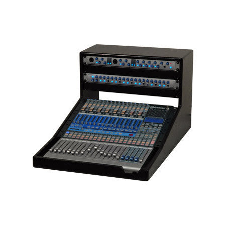 Grundorf SLBPRESL1642-4 Desktop Slant Rack for PreSonus SL1642 Mixer Black