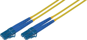 4-Meter 9u/125u Fiber Optic Patch Cable SingLEMOde Duplex LC to LC - Yellow