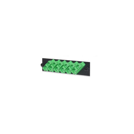 Signamax UFE-B-06SCA-C 6-Fiber (6-Simplex) SC APC Singlemode Plate - Green