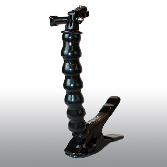 Stage Ninja CAM-12-CB Camera/Recording Device Stand w/gooseneck on steel clamp