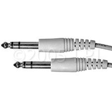 TecNec Packaged 1/4in Stereo Male to Male 1/4in Stereo Molded Audio Cable 15FT