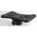 Universal Speaker Stand Exterior Mounting Bracket Black