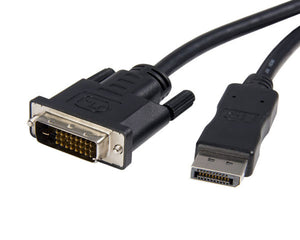 StarTech DP2DVIMM6 DisplayPort to DVI Video Converter Cable Male to Male 6FT