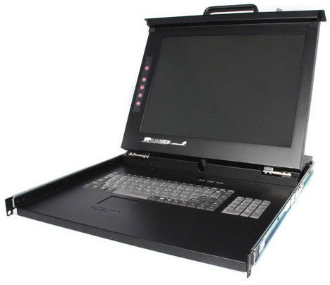 StarTech RACKCONS1901 1U 19 Inch Rackmount LCD Console - USB/PS2