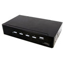 StarTech ST124DVIA 4 Port DVI Video Splitter with Audio