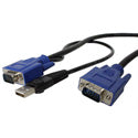 Startech SVECONUS6 6ft 2-in-1 USB KVM Switch Cable