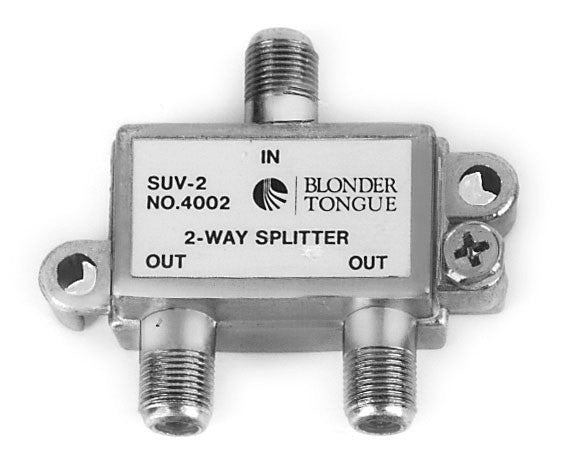 Blonder Tongue SUV-2 Indoor 1000 MHz RF Splitter 2-Way