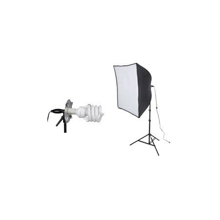 Smith-Victor 408085 KSB-500 500 Watt 1-Light Softbox Light Kit