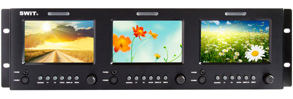 SWIT M-1051H 5-inchx3 3GSDI&HDMI LCD Monitor