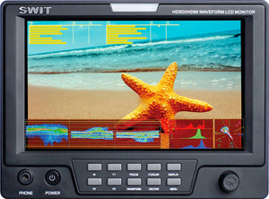 SWIT S-1071F 7-inch HDSDI&HDMI Waveform LCD monitor