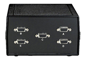 Black Box SWL031A-FFMFF ABCDE-9 4-1 Switch