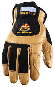 SetWear SWP-09-012 Pro Leather Glove Tan - Size XXL