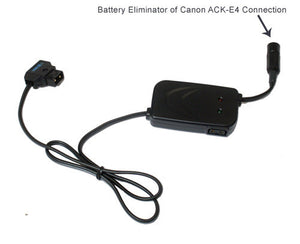 Switronix XP-DSLR-12C Powertap to Canon 1D Mark IV (ACK-E4 required)