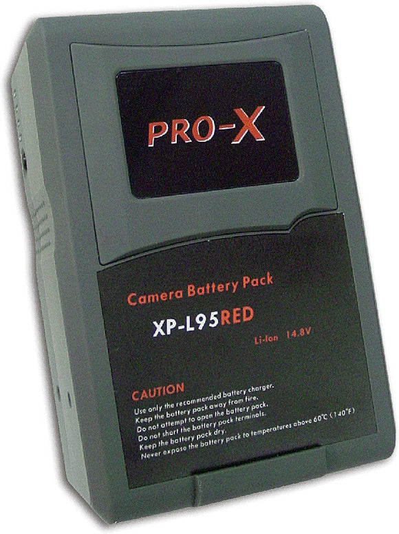 Switronix XP-L95RED V-Mount 95WH Lithium Ion Battery for Red Cameras