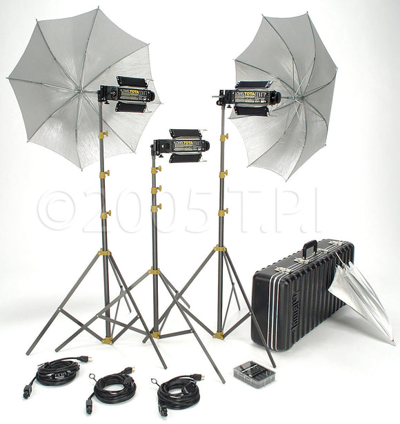 Lowel Trans Kit 3-Light Omni Light Kit with LB-35 Soft Case