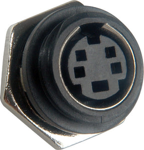 Calrad TCS7848 4-Pin SVHS Chassis Mount Connector