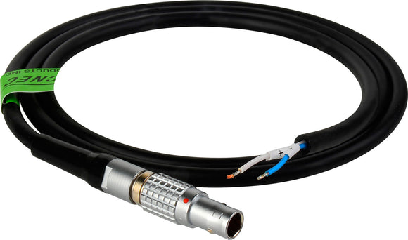 Laird 2-Pin Lemo to Flying Leads Cable for Teradek - 12 Inch