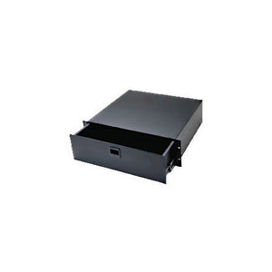 3 Space Textured Rack Drawer Black